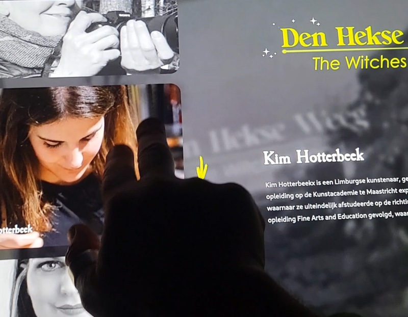 Binnenkant display